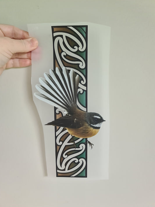 Sublimation custom Maori design Iron on 30cm