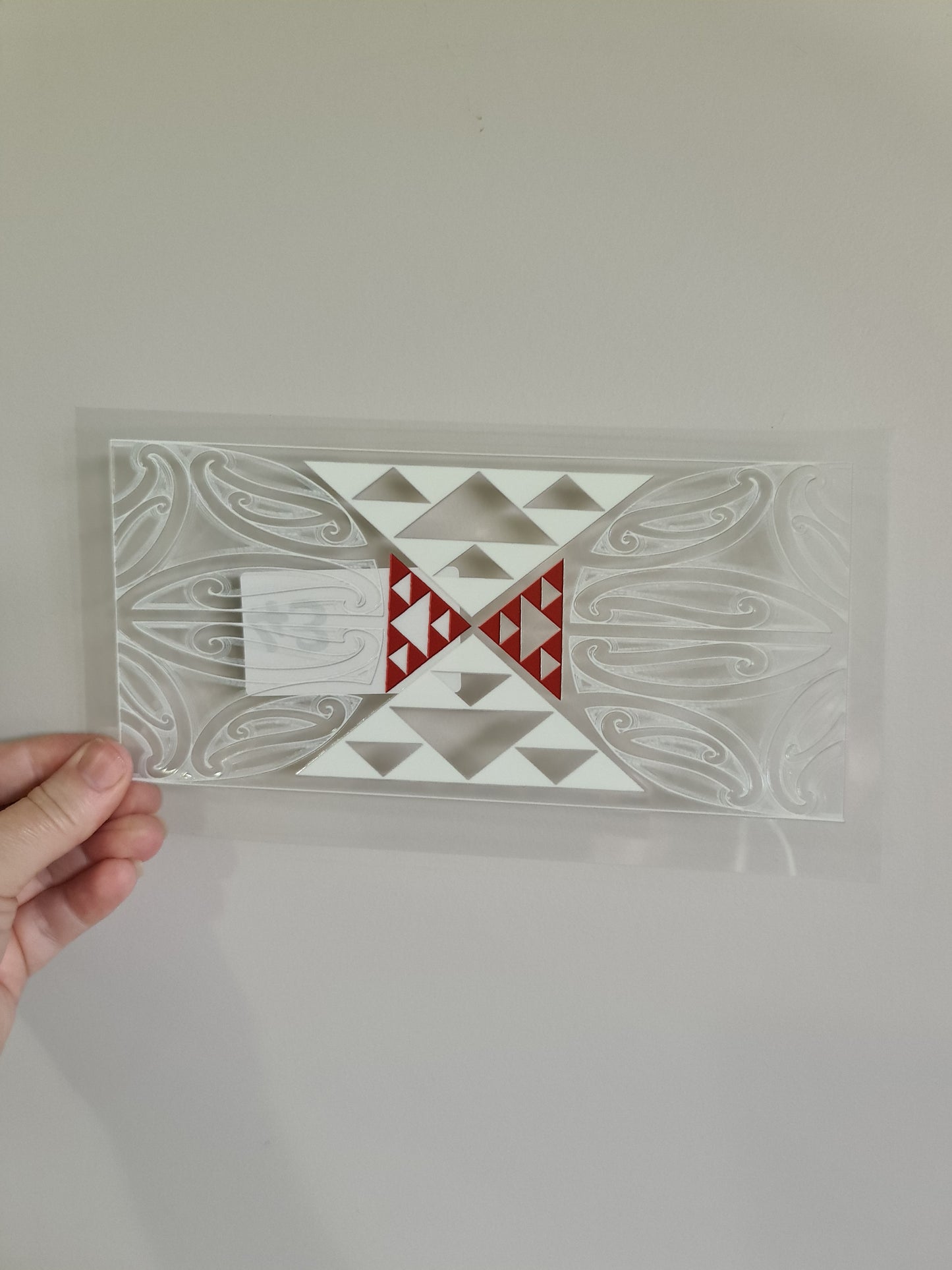 UV dtf Maori design 23cmx11cm 16oz wrap #520