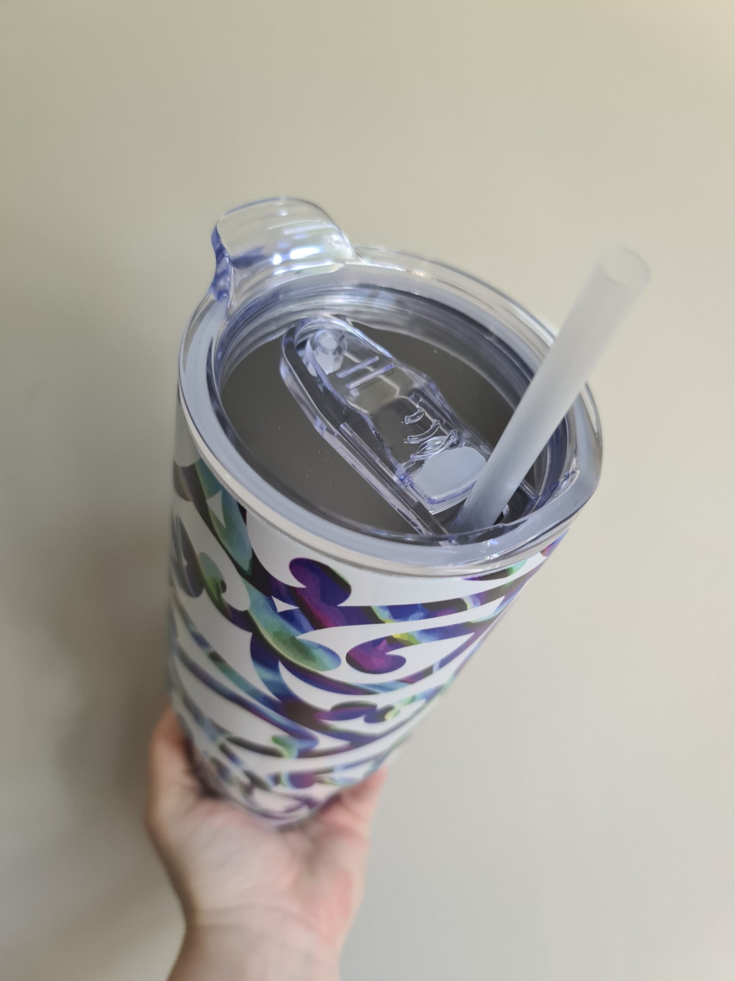 40oz Custom Maori design Tumbler