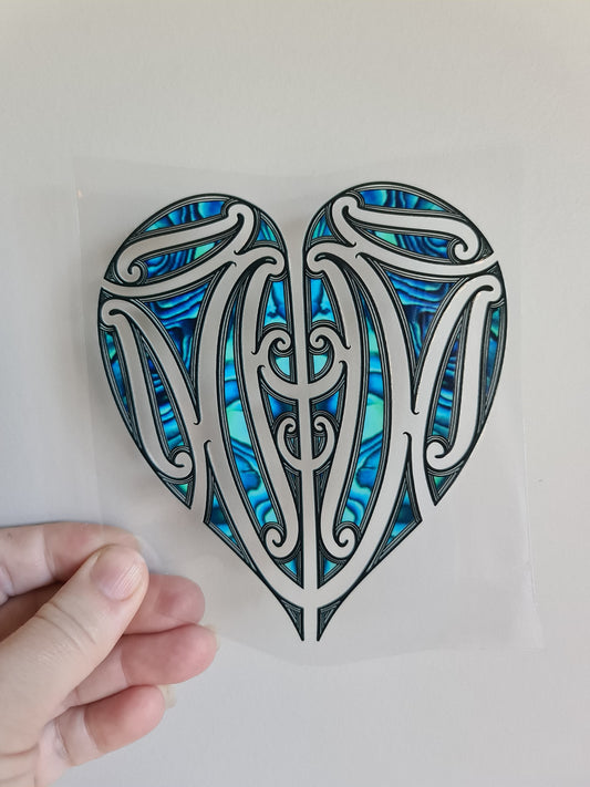 UV dtf Maori design mini size 13cmx13cm #823