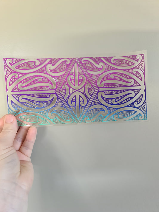 Uv dtf Maori design 23cmx11cm 16oz wrap #245