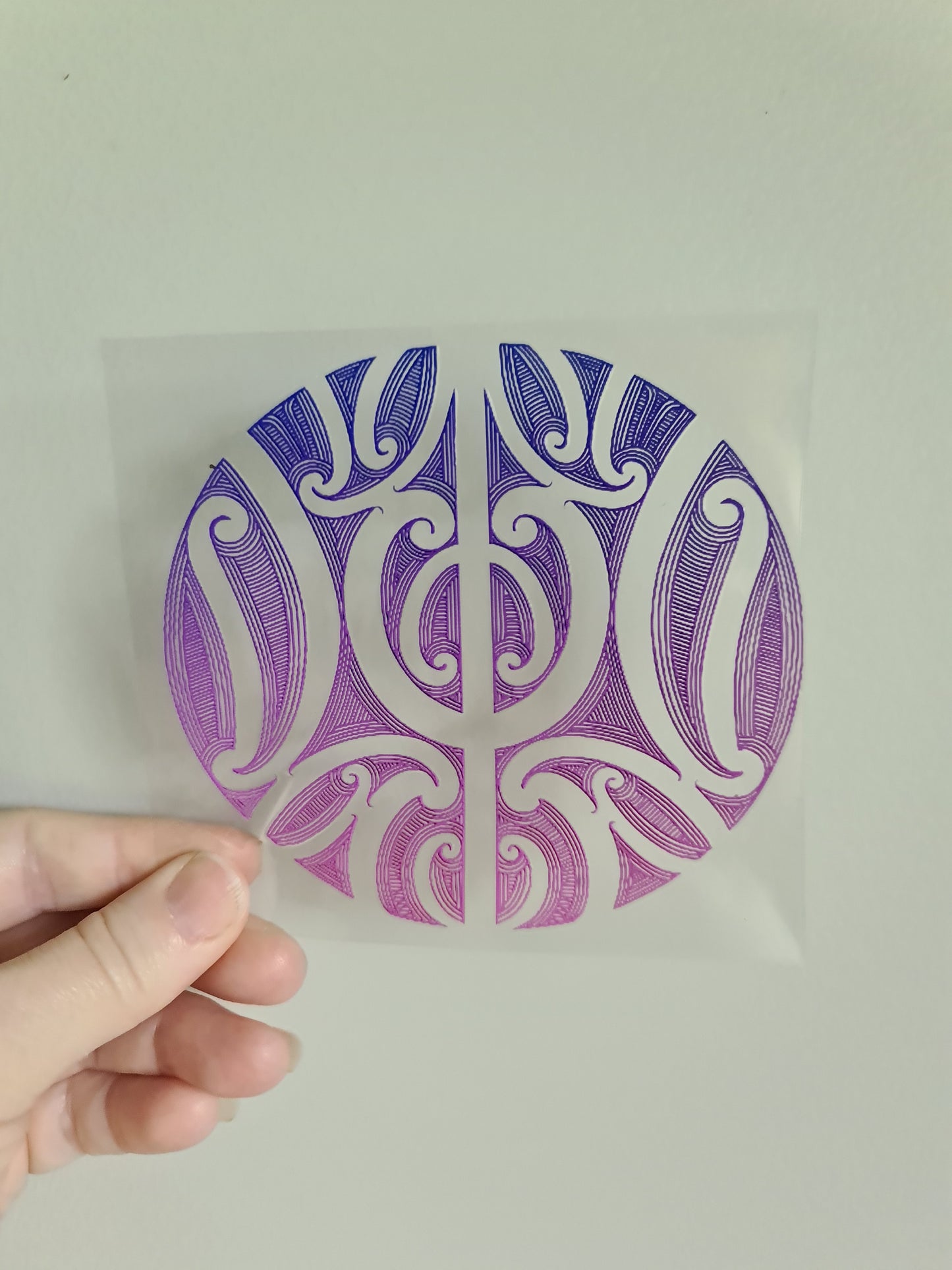 UV dtf Maori design mini size 11cm  #1342