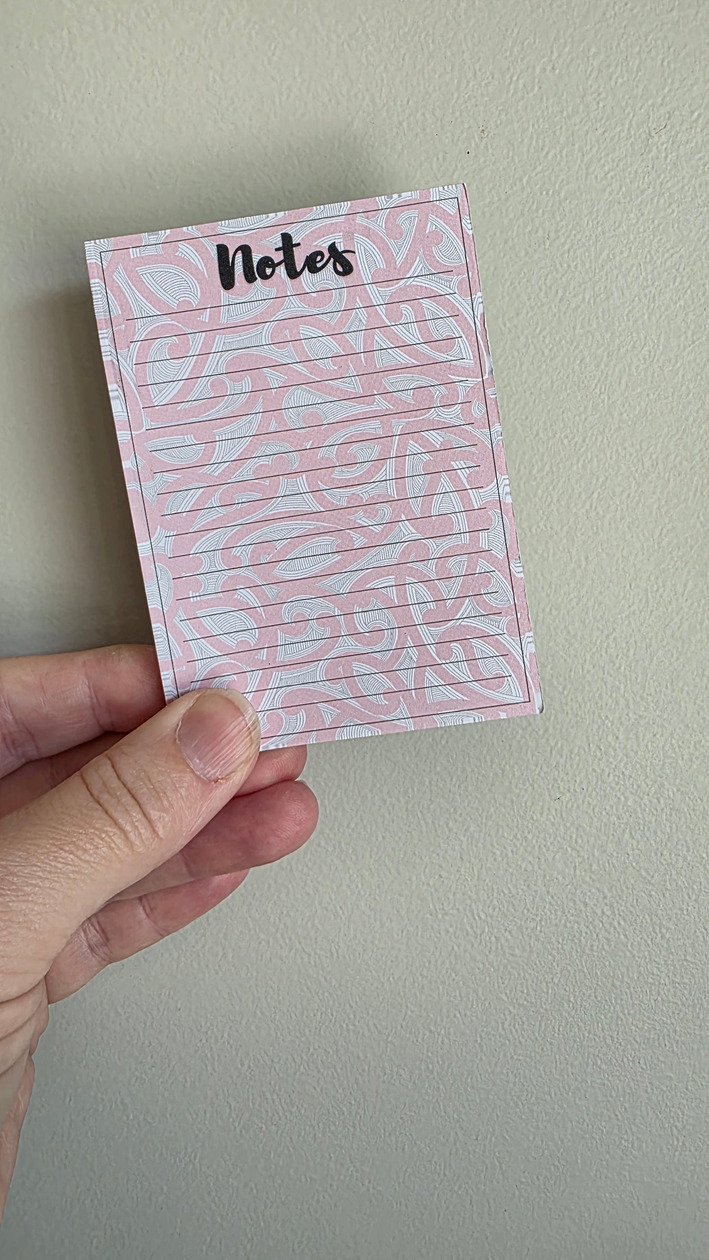 Maori design Sticky Note Pad 9cmx7.5cm