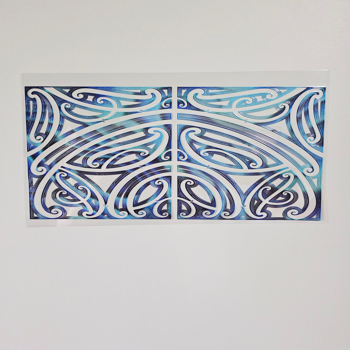 XL UV DTF DECAL MAORI DESIGN 38CMX17CM for touch lamps #18