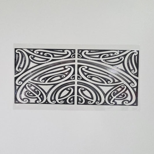 XL UV DTF DECAL MAORI DESIGN 38CMX17CM for touch lamps #17