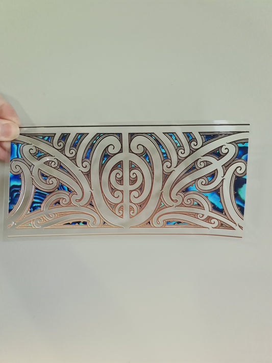UV dtf transfer Maori design 23cmx11cm 16oz wrap #1169