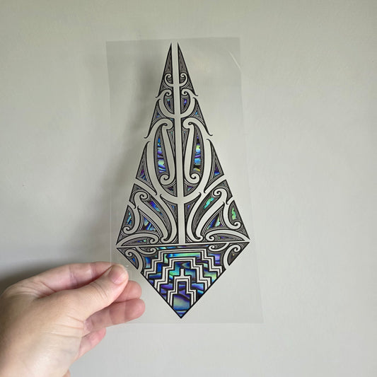 UV dtf transfer Maori design 24cmx11cm 16oz wrap #1542