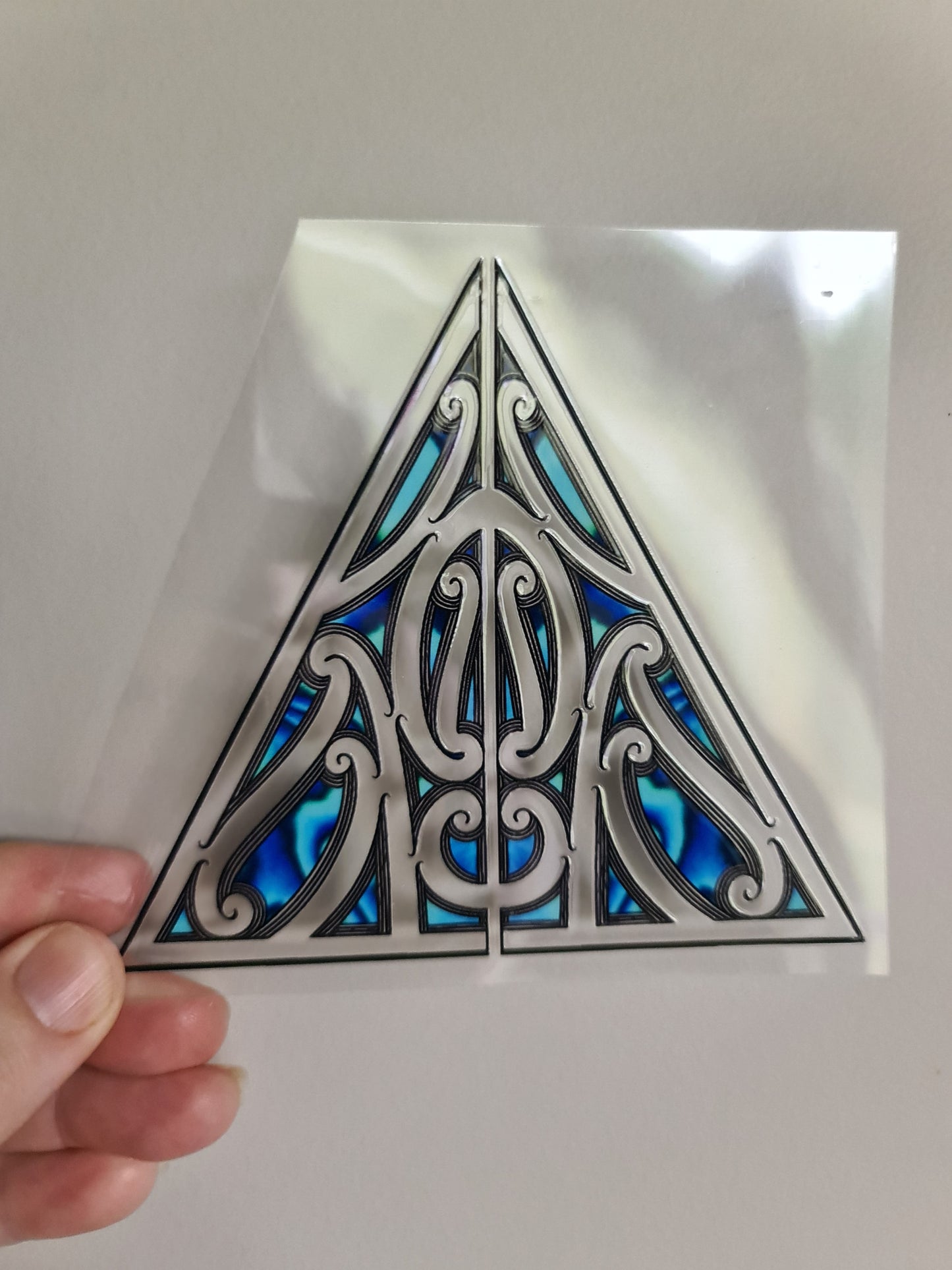 UV dtf Maori design mini size 11cmx11cm #456