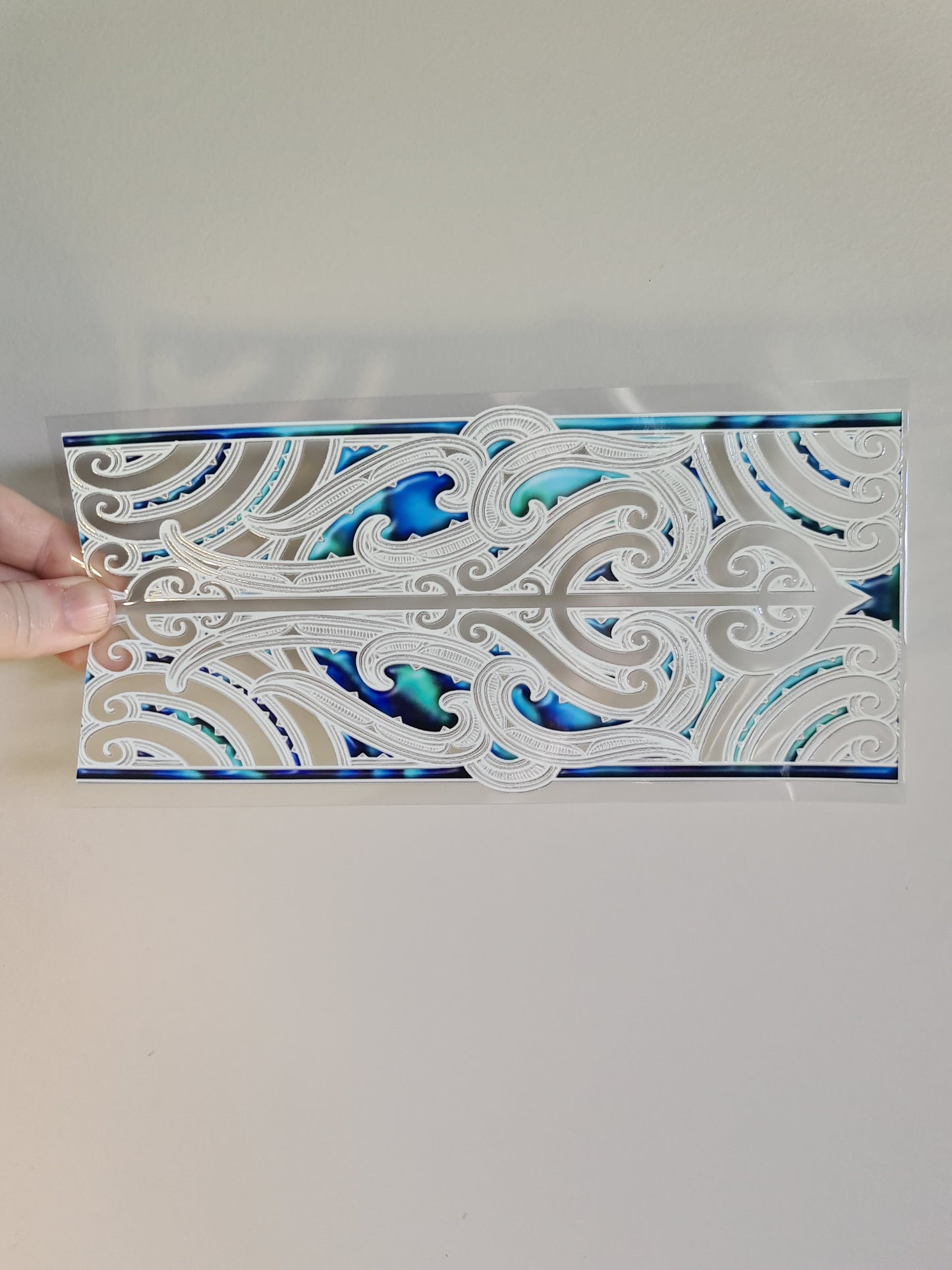 UV dtf transfer Maori design 23cmx11cm 16oz wrap #1317