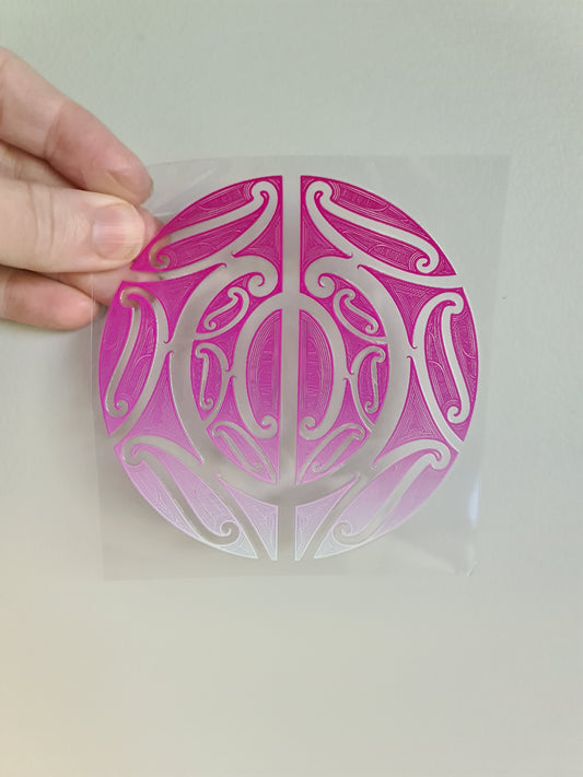 UV dtf Maori design mini size 11cm