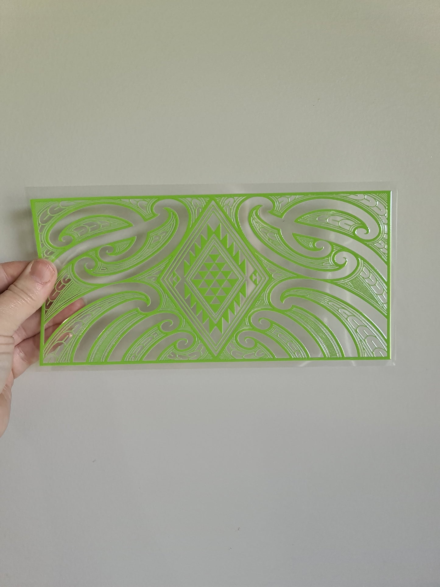 UV dtf Maori design 23cmx11cm 16oz wrap #718