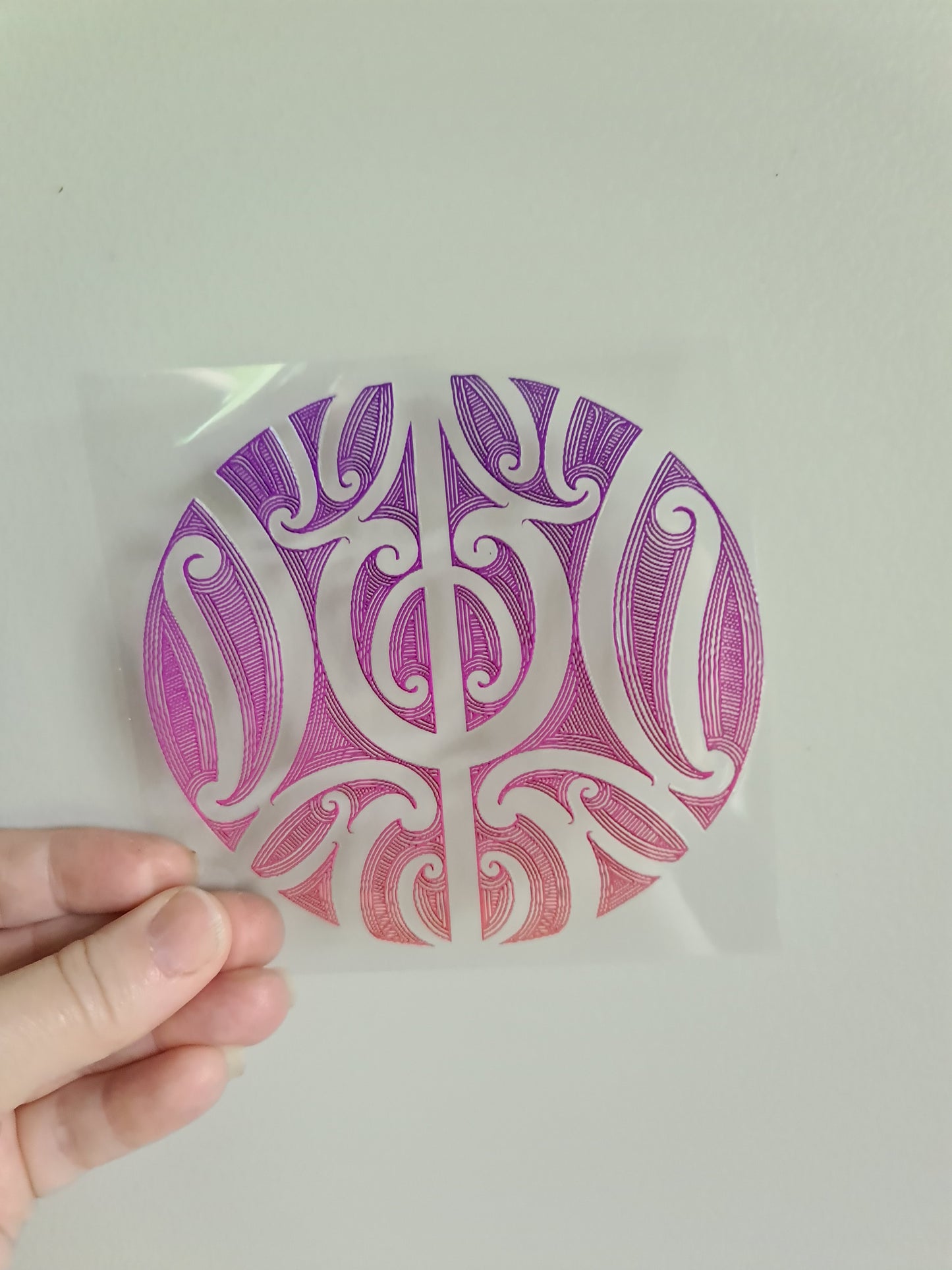 UV dtf Maori design mini size 11cm  #1347