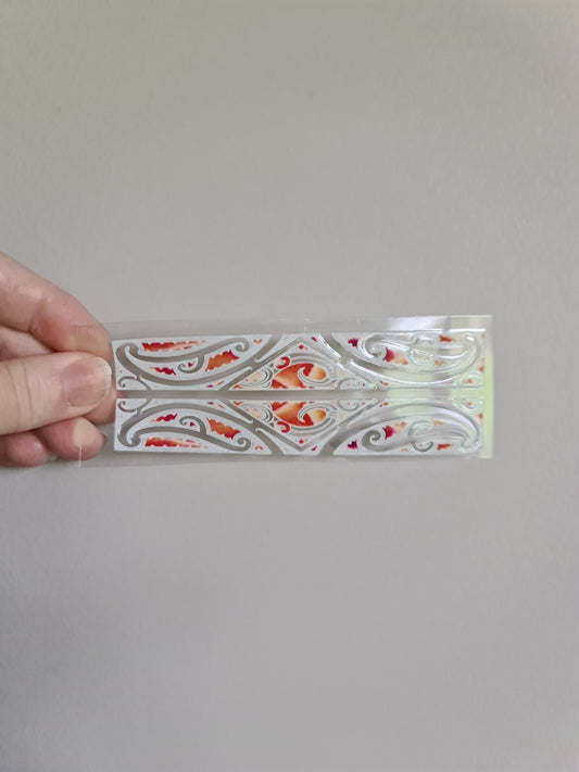 UV dtf Maori design mini size 12cm