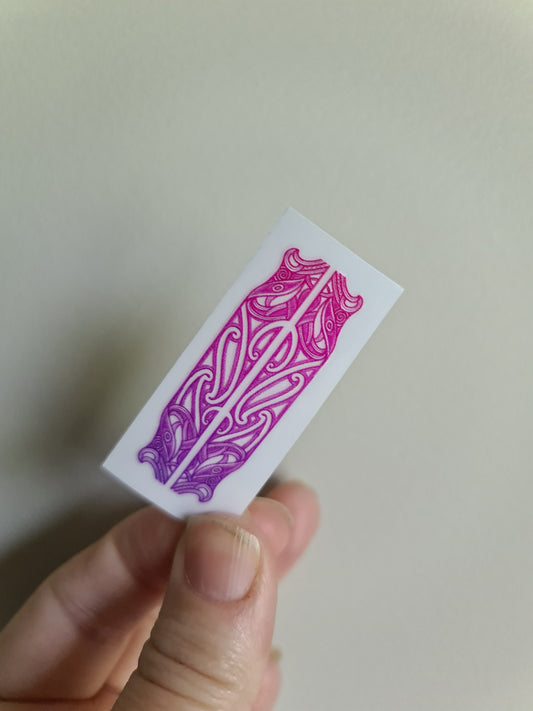 Tiny UV DTF transfer 5cmx5cm for bank cards and phones - #16