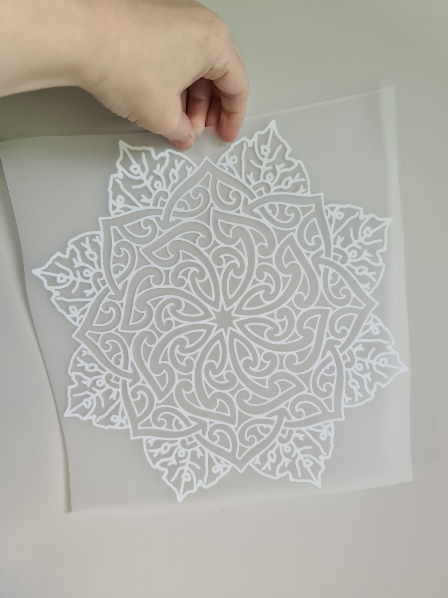 Sublimation custom Maori design Iron on 30cm