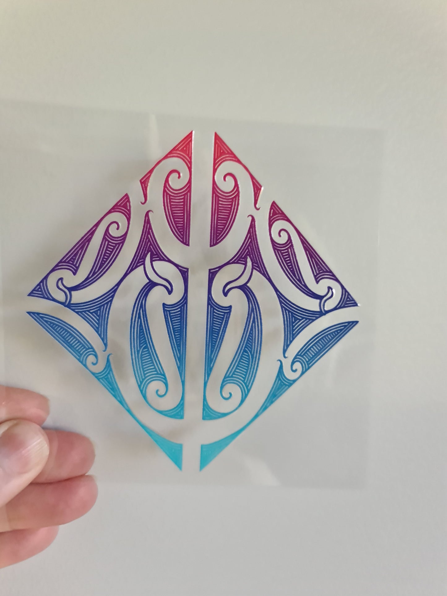 UV dtf Maori design mini size 11cmx11cm #933