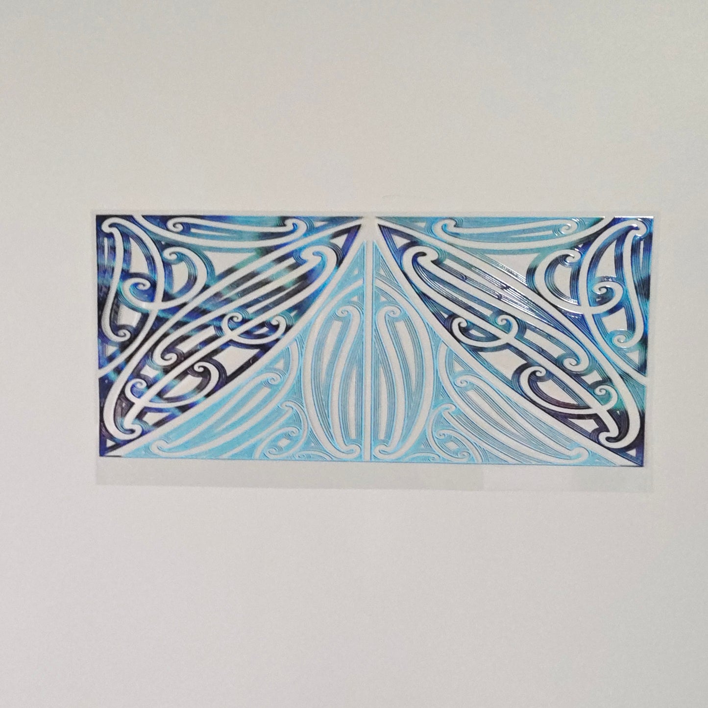 XL UV DTF DECAL MAORI DESIGN 38CMX17CM for touch lamps #15