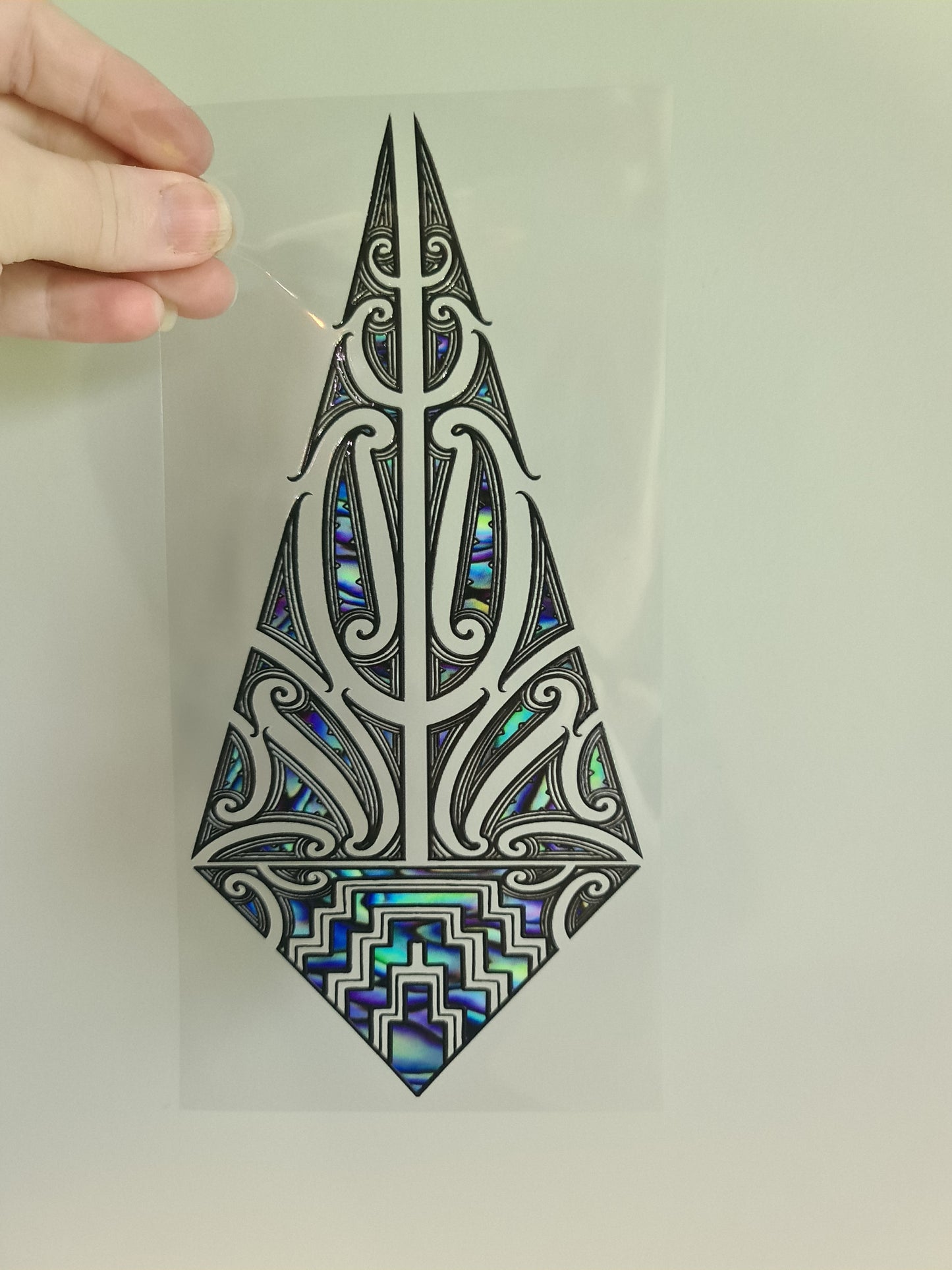 UV dtf transfer Maori design 23cmx11cm 16oz wrap #1260