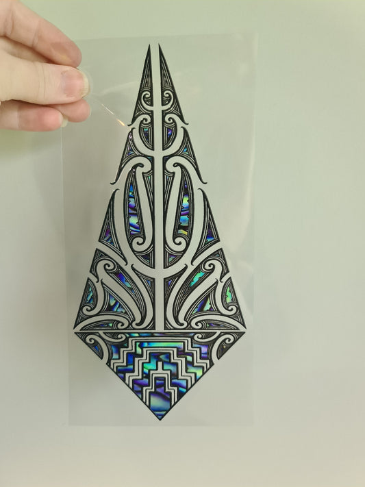 UV dtf transfer Maori design 23cmx11cm 16oz wrap #1260