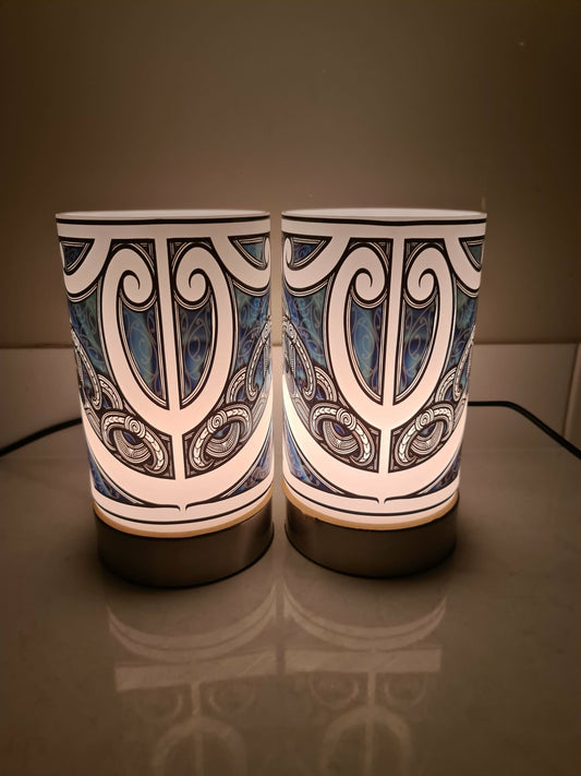 Maori design touch lamp - set 2 lamps (pre-order)