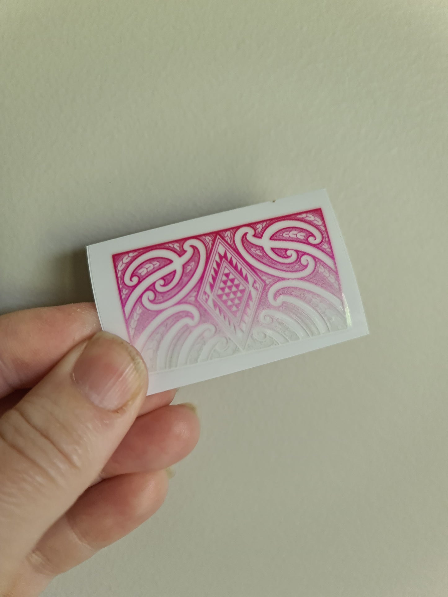 Tiny UV DTF transfer 5cmx5cm for bank cards and phones - #25