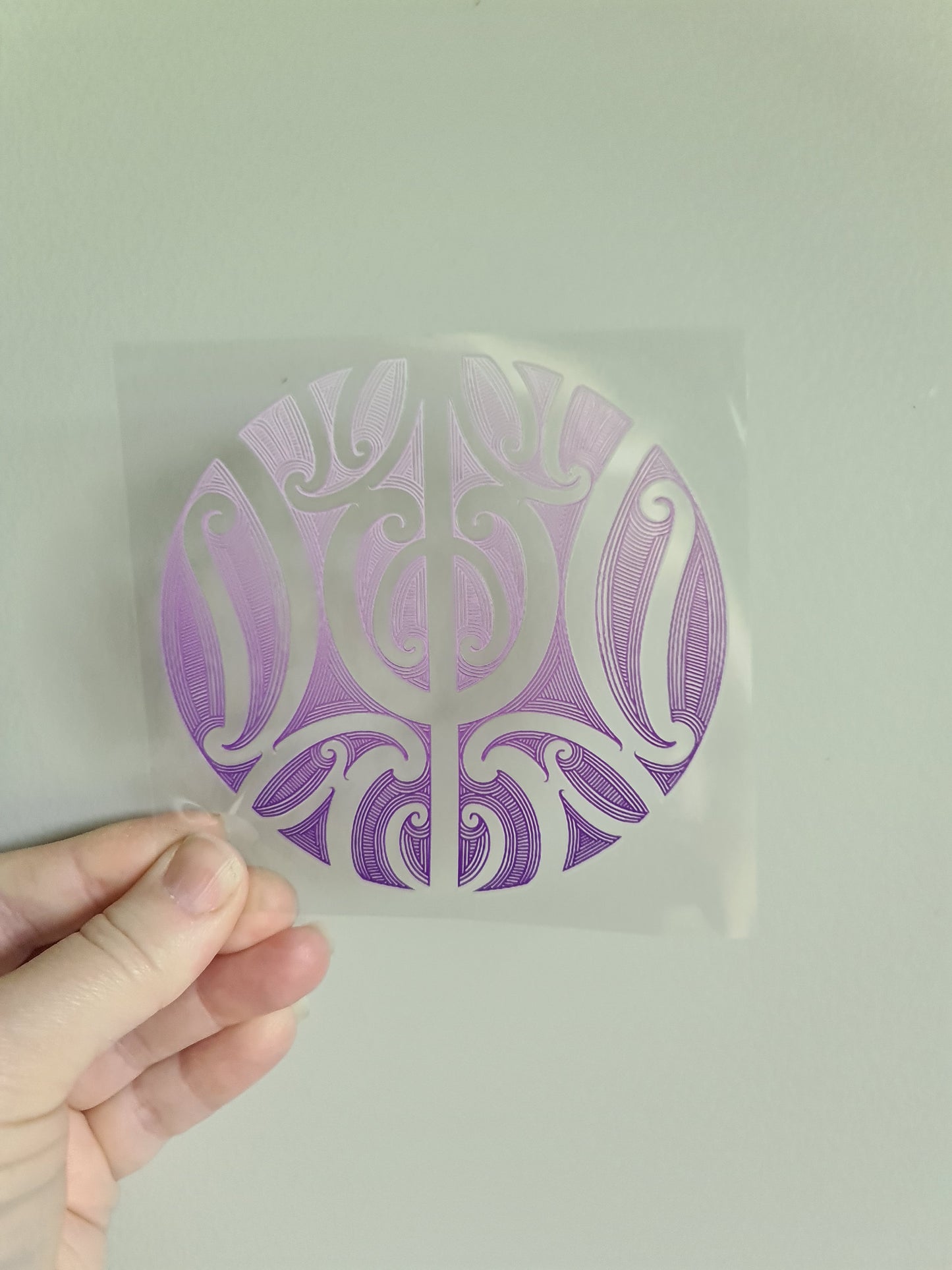 UV dtf Maori design mini size 11cmx11cm #1304