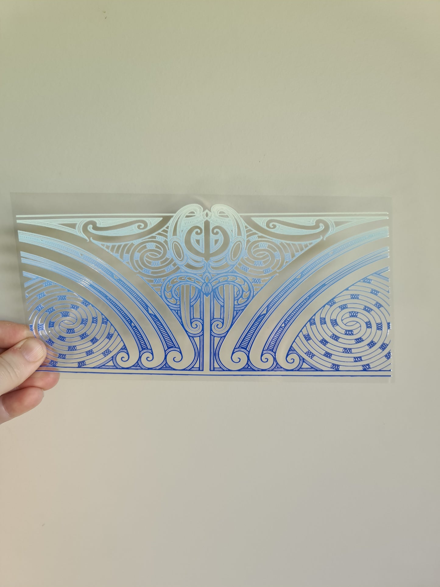 UV dtf transfer Maori design 23cmx11cm 16oz wrap #1353