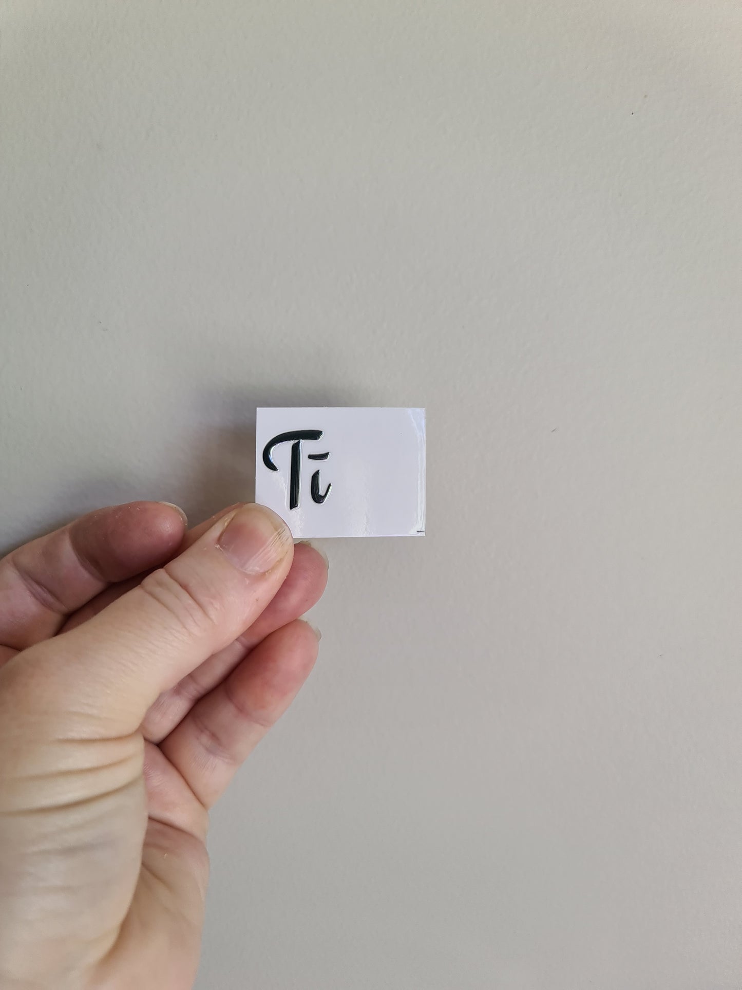 UV DTF transfer label - Tī