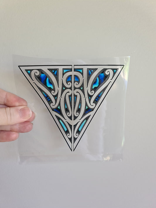 UV dtf Maori design mini size 13cm