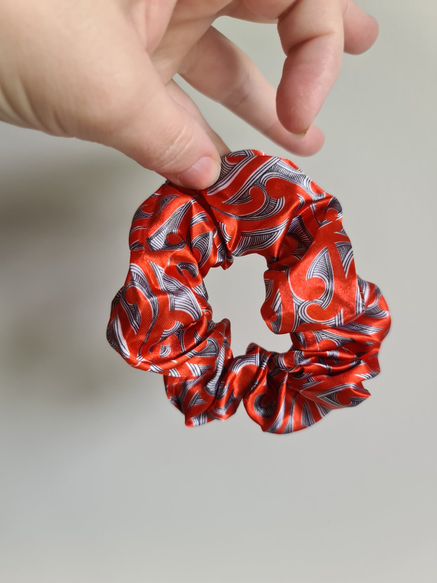 Maori design scrunchie - Paua Koru 6 x pack (1 of each design)