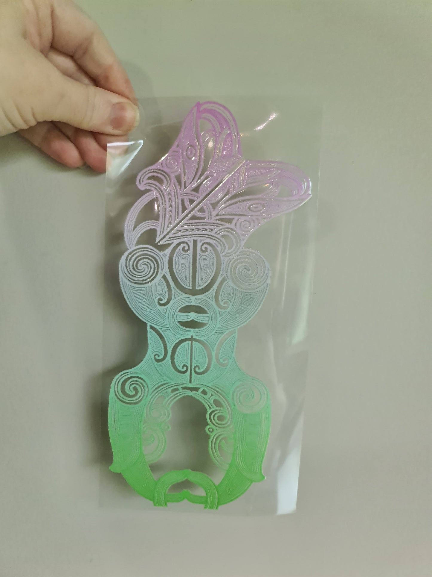 UV dtf tranafer Maori design 23cmx11cm 16oz wrap #1159
