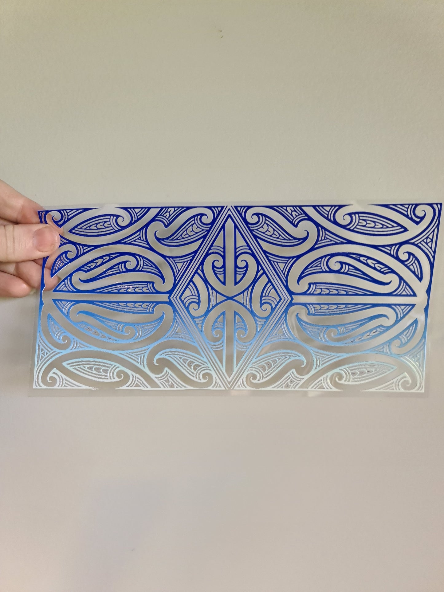 UV dtf Maori design 23cmx11cm 16oz wrap #1117