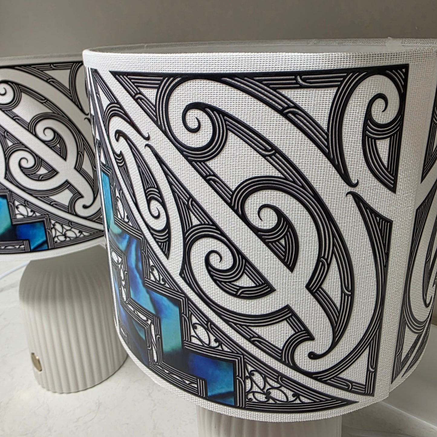 Maori design touch lamp - set 2 lamps (pre-order)